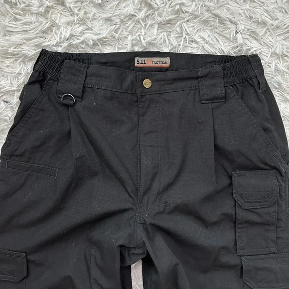 5.11 Tactical Men's Black Taclite Pro 74273 019 Ripstop Pants Straight Fit 34x30 - Picture 3 of 8